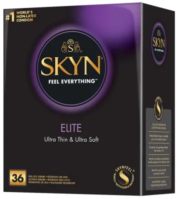 Préservatifs sans latex SKYN Elite x36