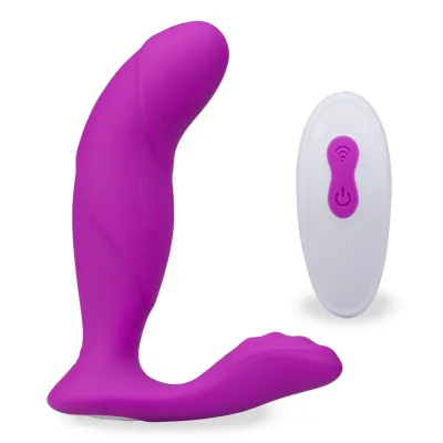 Vibromasseur anal Stimulateur prostatique télécommandé Albert - Violet