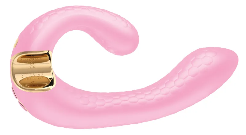 Double stimulateur intime Shunga MIYO Rose
