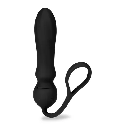 Plug anal vibrant et anneau Adele