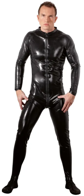 The Latex Collection Combinaison en latex avec Zip intégral
