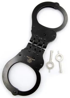 Menottes en métal CUFF HINGED Noires