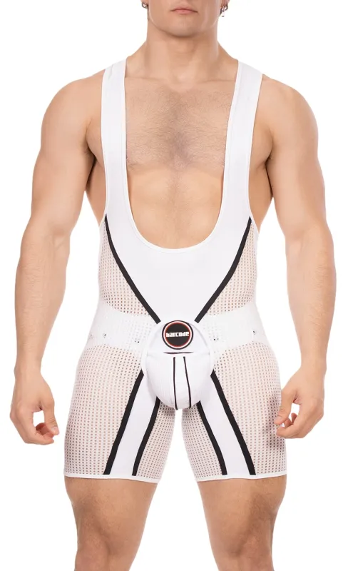 Body Backless KRISH Blanc-Noir