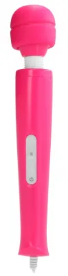 Stimulateur MEGA WAND 32cm - Tête 6cm Rose