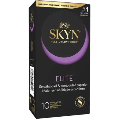 Préservatifs sans latex ultra fins Elite x10 - SKYN