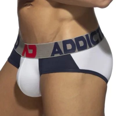 Addicted Slip TREY Blanc-Marine