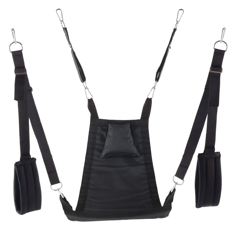 Sling en tissu MYKONOS 4 Points Noir