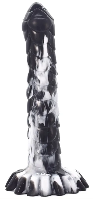 Gode NAGAL 21 x 4cm Noir-Blanc