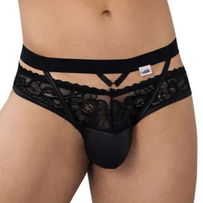CandyMan Jockstrap Dentelle LALITA Noir