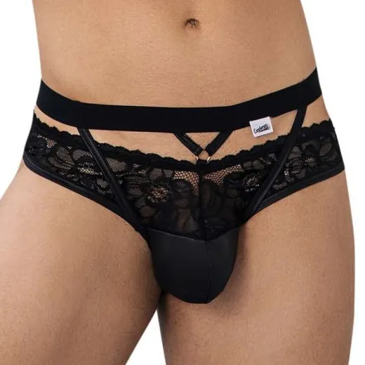 CandyMan Jockstrap Dentelle LALITA Noir