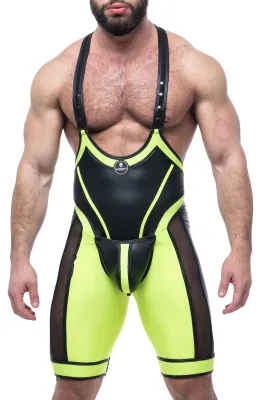 Sparta's Harness Combinaison Néoprène ENEA Noir-Jaune