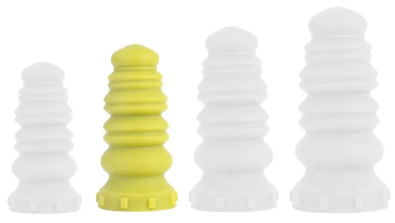 Plug en silicone TROLLEY M 19 x 9cm Vert
