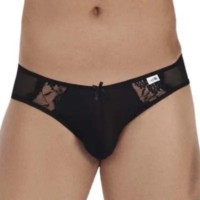 CandyMan Jockstrap Dentelle LILITH Noir