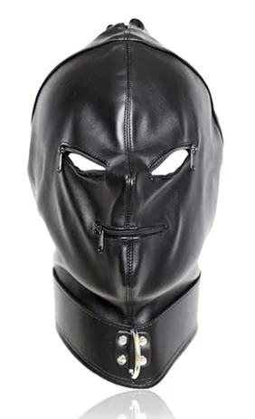 Cagoule avec Zip STRICT HOOD Noire