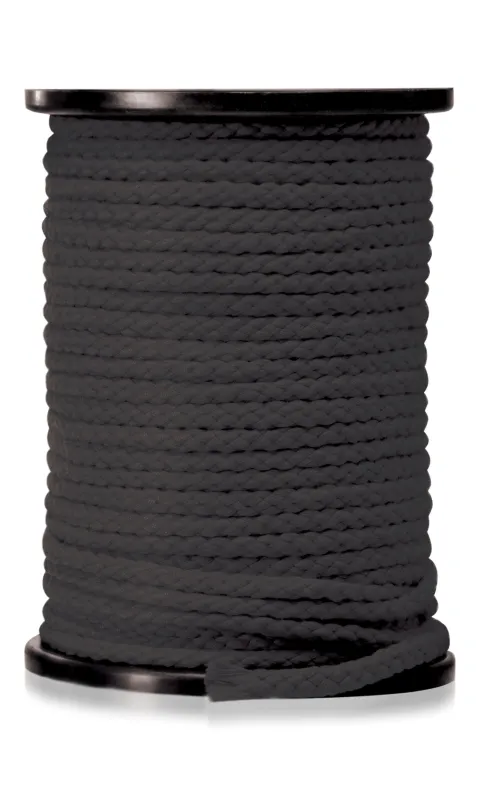 Corde Bondage 7mm x 61 mètres Noir