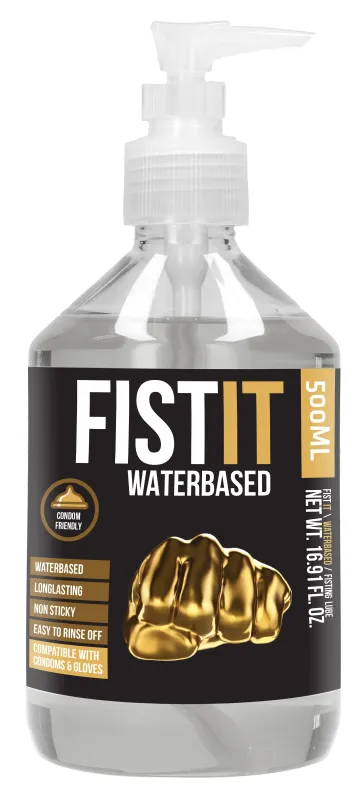 Lubrifiant Eau FIST IT - Bouteille Pompe 500ml