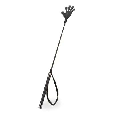 Cravache BDSM main en silicone 55,0cm