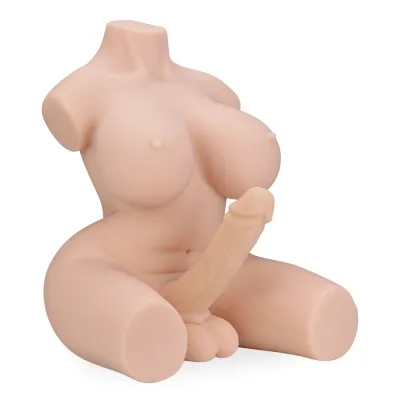 Buste masturbateur trans avec pénis et anus Dina 7,2kg