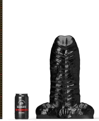 Gode XXL ABS11 THE PERSONAL TRAINER All Black Steroïd 31 x 15cm