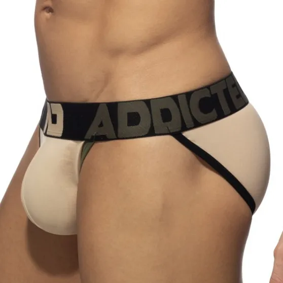 Addicted Slip Tanga NAKED FEELING Beige