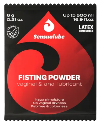 Sensualube Sachet Poudre à Fist FISTING POWDER 6g