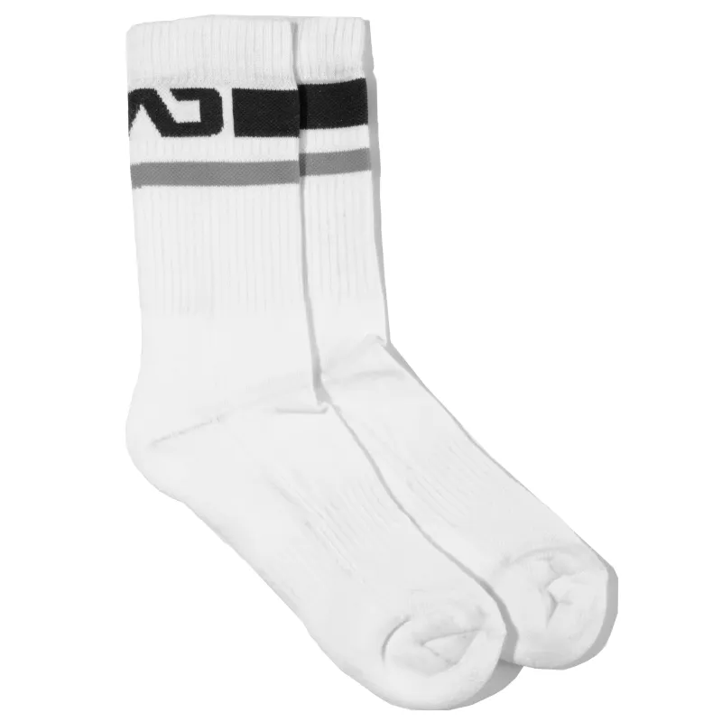 Chaussettes blanches BASIC SPORT AD Noir