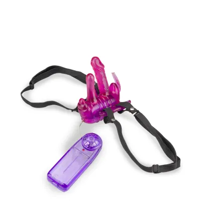 Culotte vibrante papillon triple stimulation