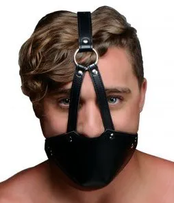 Masque pour bouche avec baillon boule