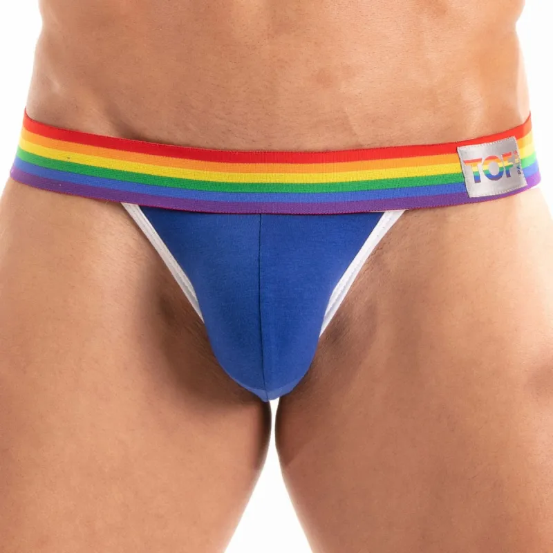 TOF Paris Jockstrap PRIDE JOCK Bleu
