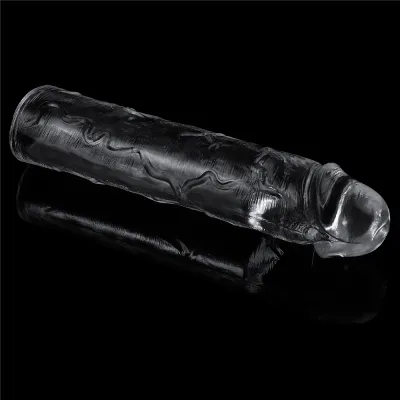 Gaine de pénis FLAWLESS 19 x 4cm Transparente