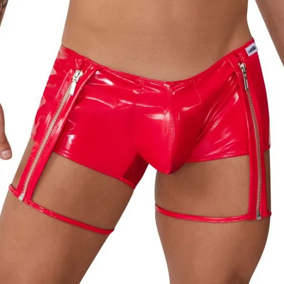 Boxer Porte-Jarretelles LAKSHMI Rouge