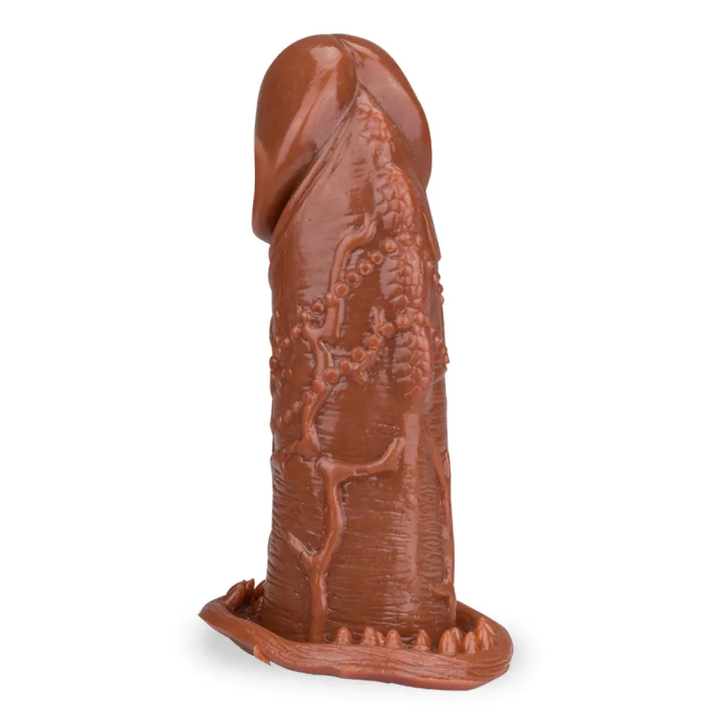 Gaine pénis black à gros gland