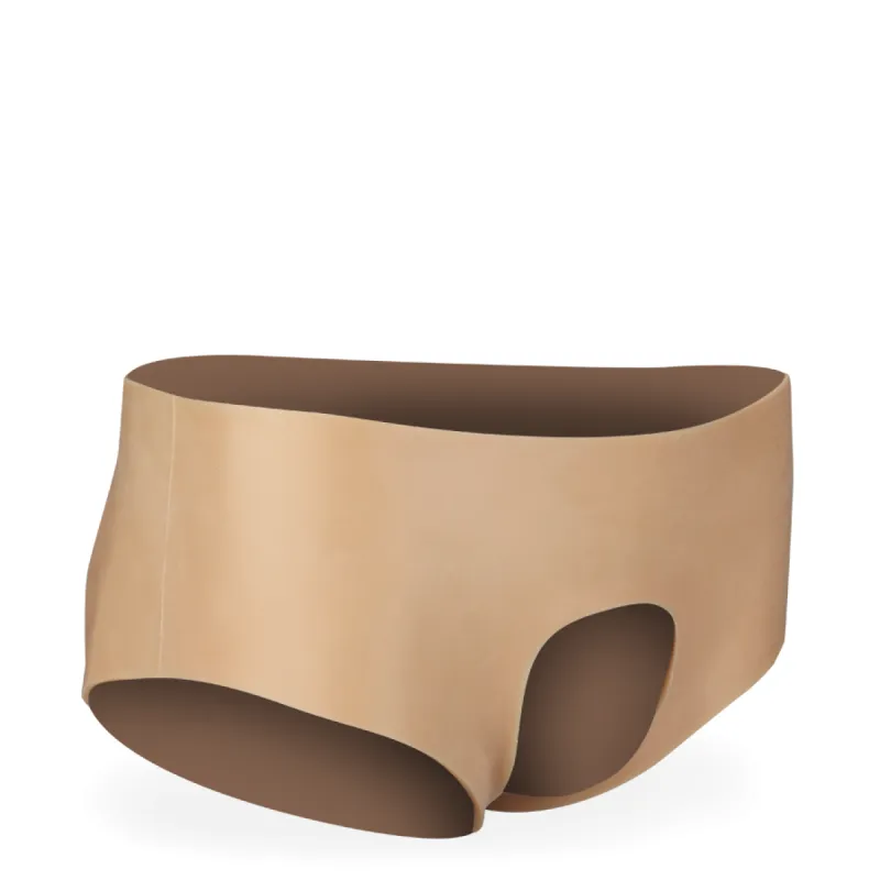 Fausses fesses seconde peau en silicone Albane