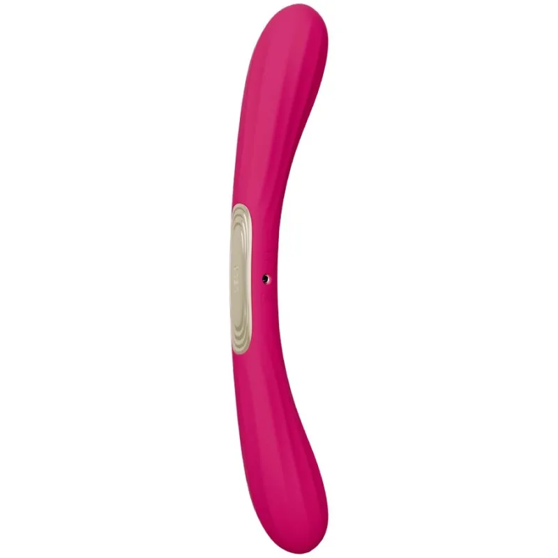 Vibromasseur Double Extrémité Boomerang Cerise - LELO