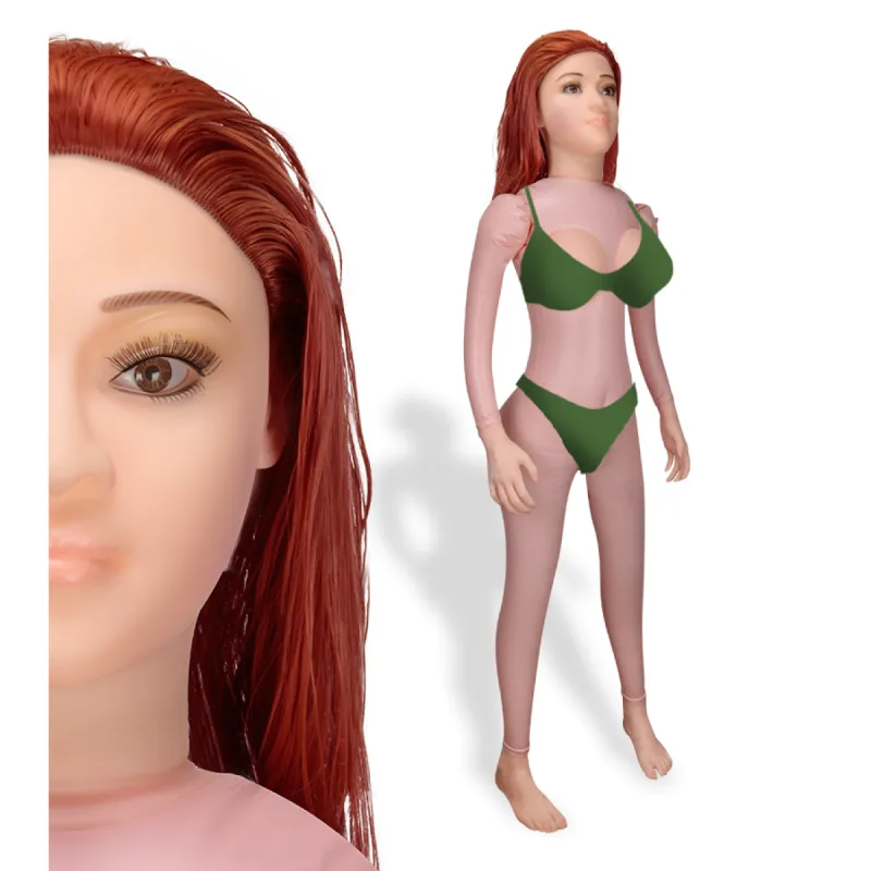 Poupée gonflable rousse Arielle