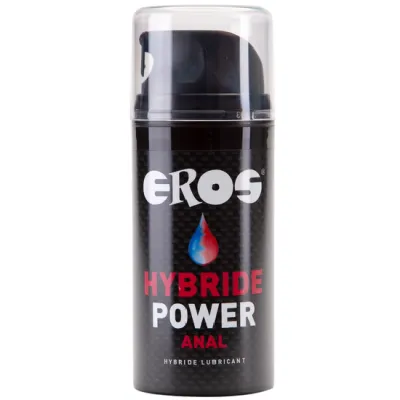 Lubrifiant anal hybride Power Line Silicone & Eau 100ml - Eros
