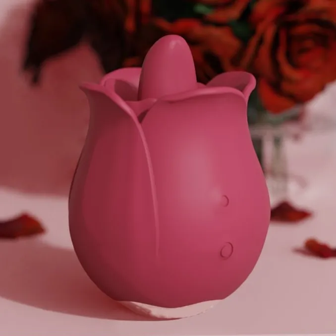 Stimulateur de clitoris ROSE PRO 4 - 9 Vibrations