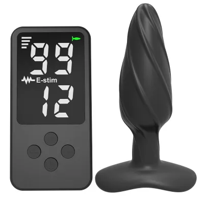 Plug anal Électro BUTT PULSE 10.5 x 3.5cm