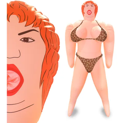 Poupée gonflable anus vagin bouche Bertha