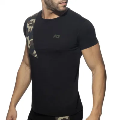 Addicted T-shirt AD COTTON Noir