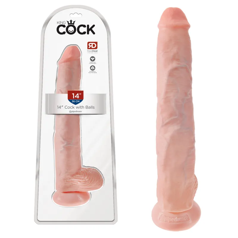 Gode Ventouse Réaliste 36 cm