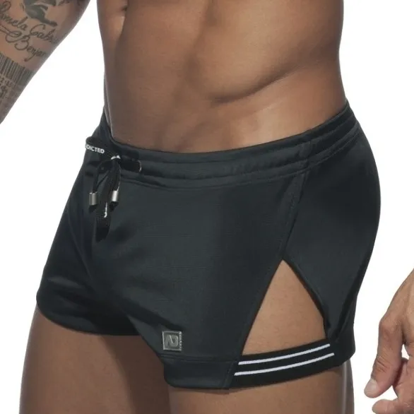 Addicted Short SIDE STRIPE Noir