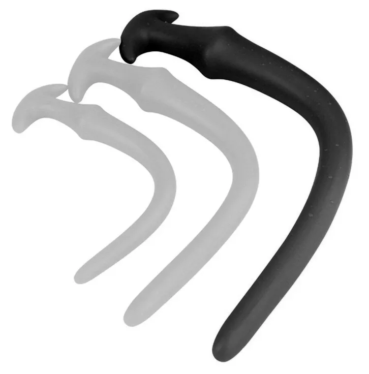 Gode long ULTRA SLIM L 50 x 5.2cm Noir