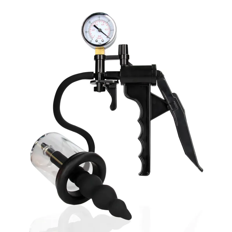 Pompe Manuelle pour Rose Anale ROSINGPUMP avec 3 Plugs