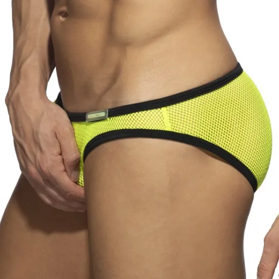 Mini slip FEVER MESH Jaune