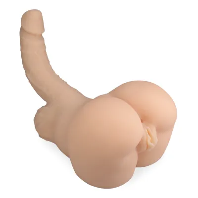 Fessier vagin anus avec pénis masturbateur articulé Anouchka