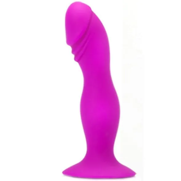 Plug Anal Réaliste Ventouse Violet - Pretty Love