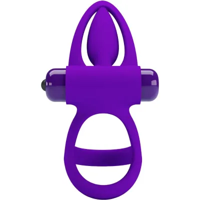 Anneau Vibrateur Couples 10 Vibrations Violette - Pretty Love