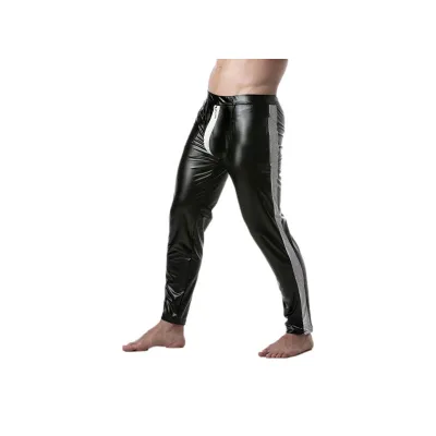 Pantalon avec Zip BRUT Noir-Blanc