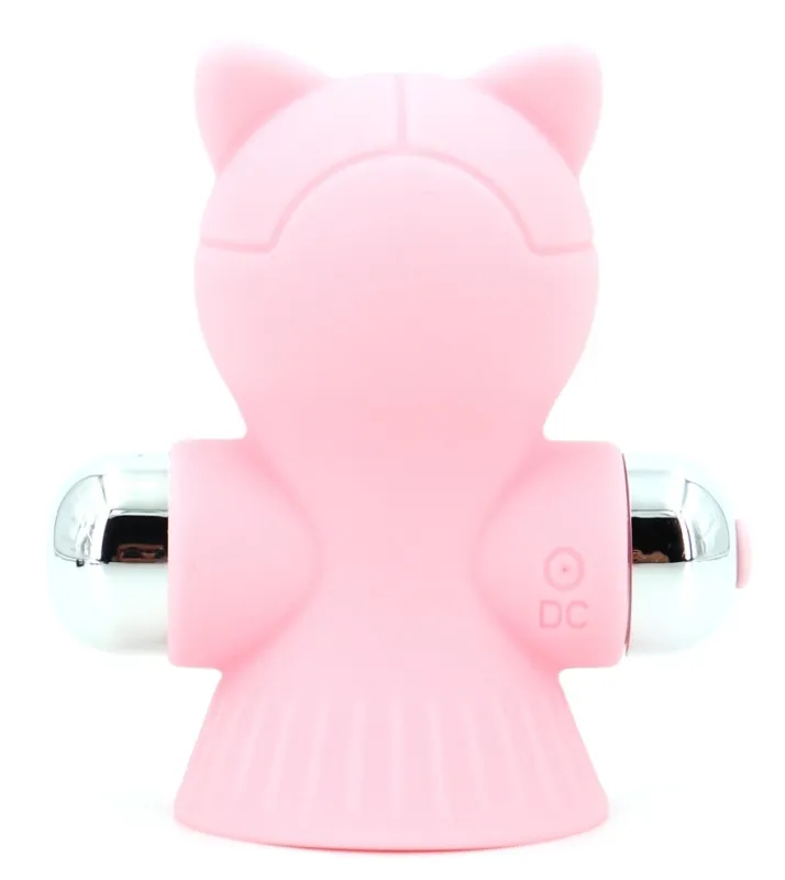 Stimulateur de tétons vibrant CUTE KITTY 10 Vibrations